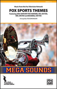 Fox Sports Themes Marching Band sheet music cover Thumbnail